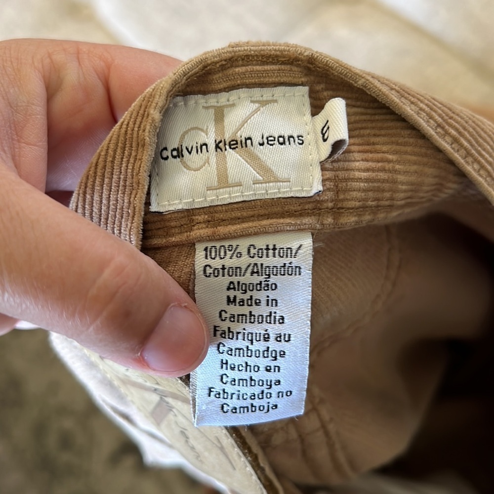 Calvin Klein Corduroy Pants 100% Cotton - Picture 12 of 16